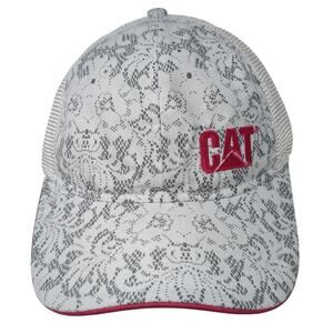 CAT Strapback Trucker Hat Multicolor One Size Adjustable Mesh Back Embroidered